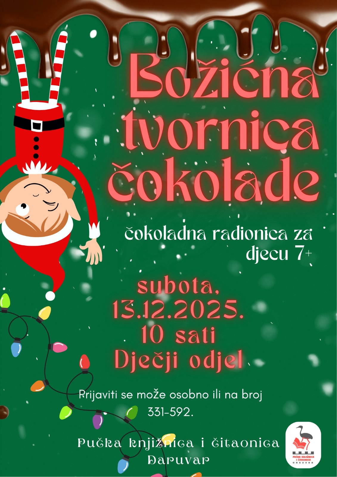 Božićna tvornica čokolade