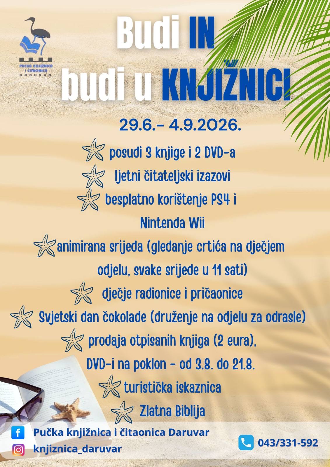 Budi IN budi u KNJIŽNICI